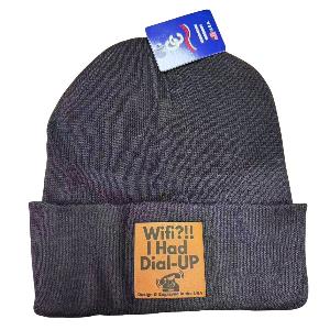 Wholesale Custom Laser Engrave Leatherette Patch Boonie Wifi!!? I Had Dial Up