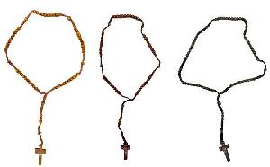 Wood Cross Rosary