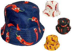 Red Pepper Style Bucket Hat