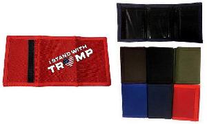 I STAND with TRUMP Tri-Fold Wallet Mix Colors