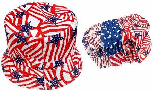 USA Flag Style Bucket Hat