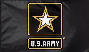 Official Licensed US ARMY flag with star
