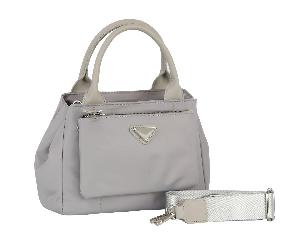 Wholesale Fashion Multifunctional Tote Bag with Cross Body Strap gray