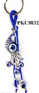 Peacock Evil Eye Keychains