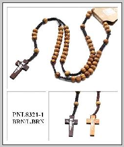Wood Rosary/ Necklace
