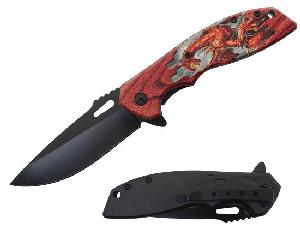Dragon Assisted Knife w/ABS Handle 8.25" overall
