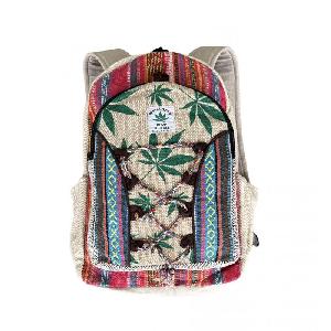 Wholesale Hemp Leaf Backpack