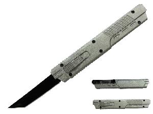 Gray 6.5" Anodized Aluminum Handle w/ 1 7/8" Gray Blade