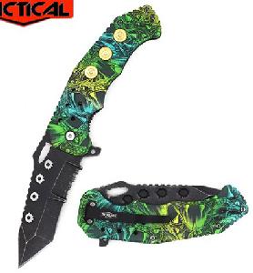 Wholesale Spring Assisted Knife w/ABS Handle, 4.5" closed