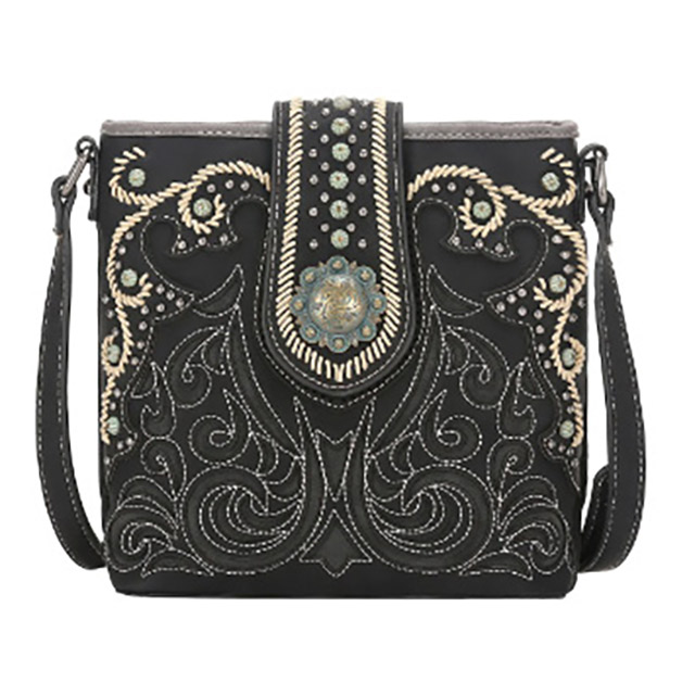 Montana West Concho Collection Concealed Carry Crossbody