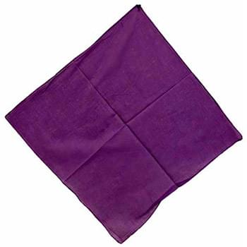 Wholesale Solid color Purple Bandana