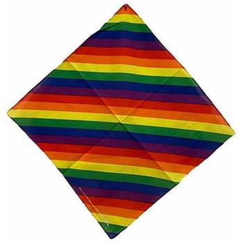 Wholesale Rainbow Stripe Bandana