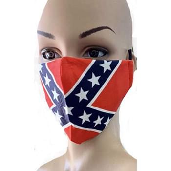 Rebel Flag Face Masks
