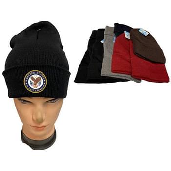 Wholesale United State Veteran Mix color Winter Beanie