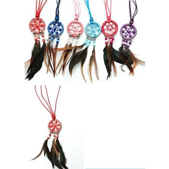 Wholesale Dream Catcher Nacklace - Assorted Colors