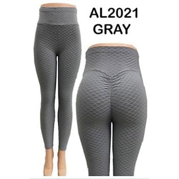 Wholesale Big Butts Tik Tok Legging Gray