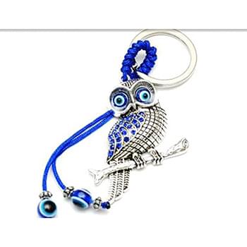 Wholesale OWL Evil Eye Keychain