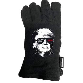 Wholesale Trump 2024 Fleece Gloves I'll Be Back