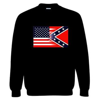 Reble/USA Black Color Sweat Shirts