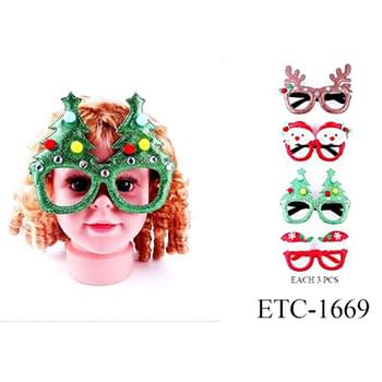 Christmas style Shape Glasses Kids/Children - Trees