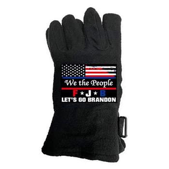 We the People FJB LET'S GO BRANDON Fleece Glove