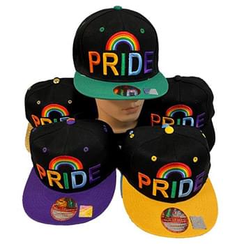 Wholesale Snapback Hat PRIDE with Rainbow