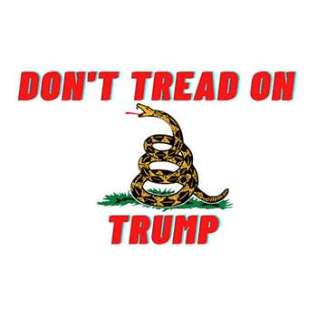 Wholesale Don't Tread On Trump Bumper Sticker