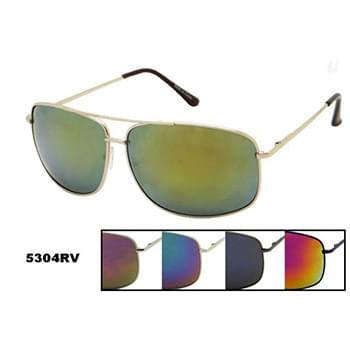 Wholesale Metal Unisex Aviator Style Sunglasses