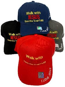 Walk With JESUS Exercise Your Faith Baseball Cap/Hat