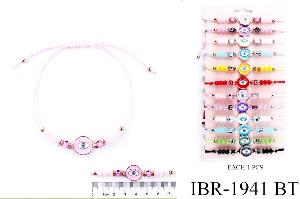 Solid Color Evil Eye Bracelets - Assorted