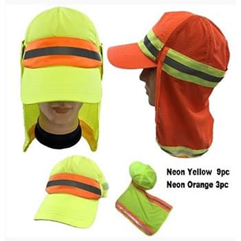 Wholesale High Reflective Cap with Removable Mesh Flap