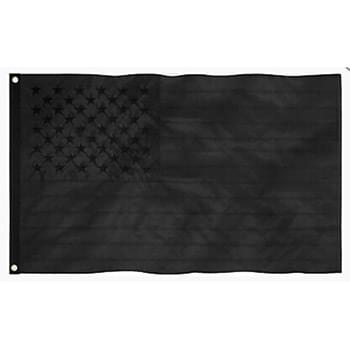 All-Black Style USA Flags - 3' x 5'