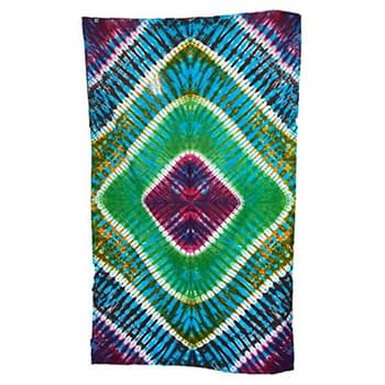 Multicolor tie dye tapestries