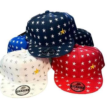 Wholesale Kids Snapback hat Star all over hat