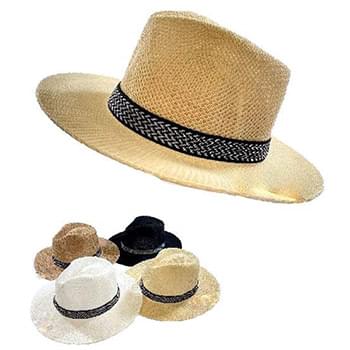 Summer Mesh Black& White Hat Band Cowboy Hat