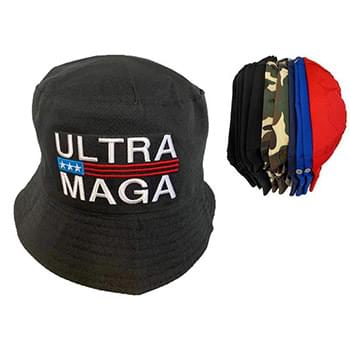 Wholesale Ultra Maga Bucket Hat Solid Color