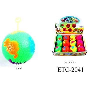 Light-Up Spiky Squish Balls - Dinosaur