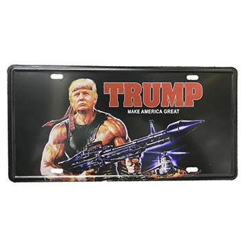 Wholesale License Plate Trump Make America Great