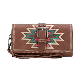 Montana West Aztec Collection Wallet BR