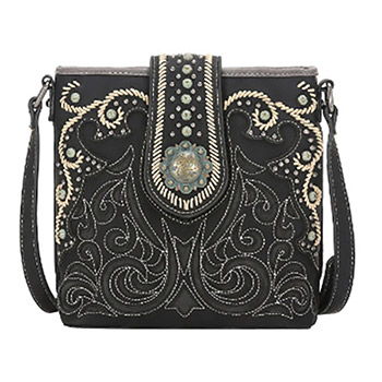 Montana West Concho Collection Concealed Carry Crossbody
