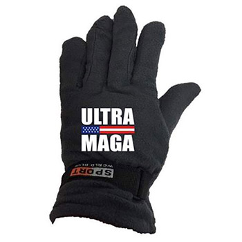 Wholesale ULTRA MAGA Winter Fleece Gloves