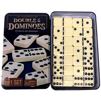 Wholesale Dominoes with Metal Box