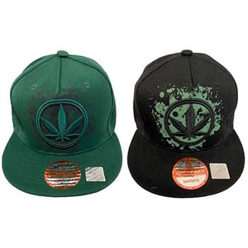 Wholesale Circle Marijuana Baseball Cap/Hat