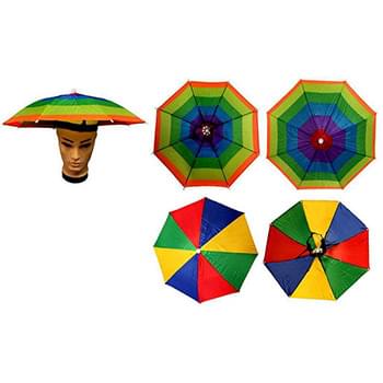 Wholesale Umbrella Hats Assorted Colors Foldable