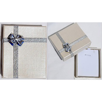 Wholesale Jewelry Display Gift Box Silver