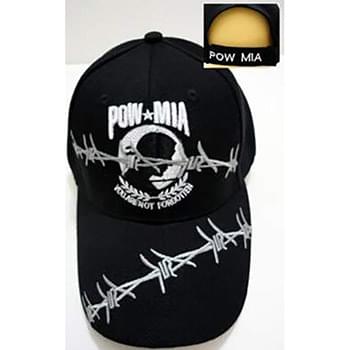 Wholesale POW/ MIA Baseball Cap/ Hat [Barbed Wire]