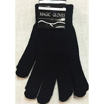 Wholesale Magic Unisex Magic Gloves Winter Gloves all black