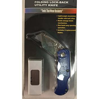 Wholesale Folding Lock-Back Utility Knife