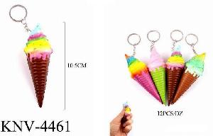 Ice Cream Squish Keychain
