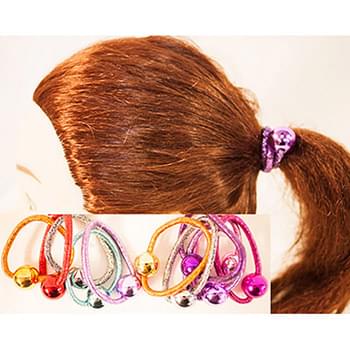 Wholesale Metalic Ball Pony Tail Holder Hair Ties